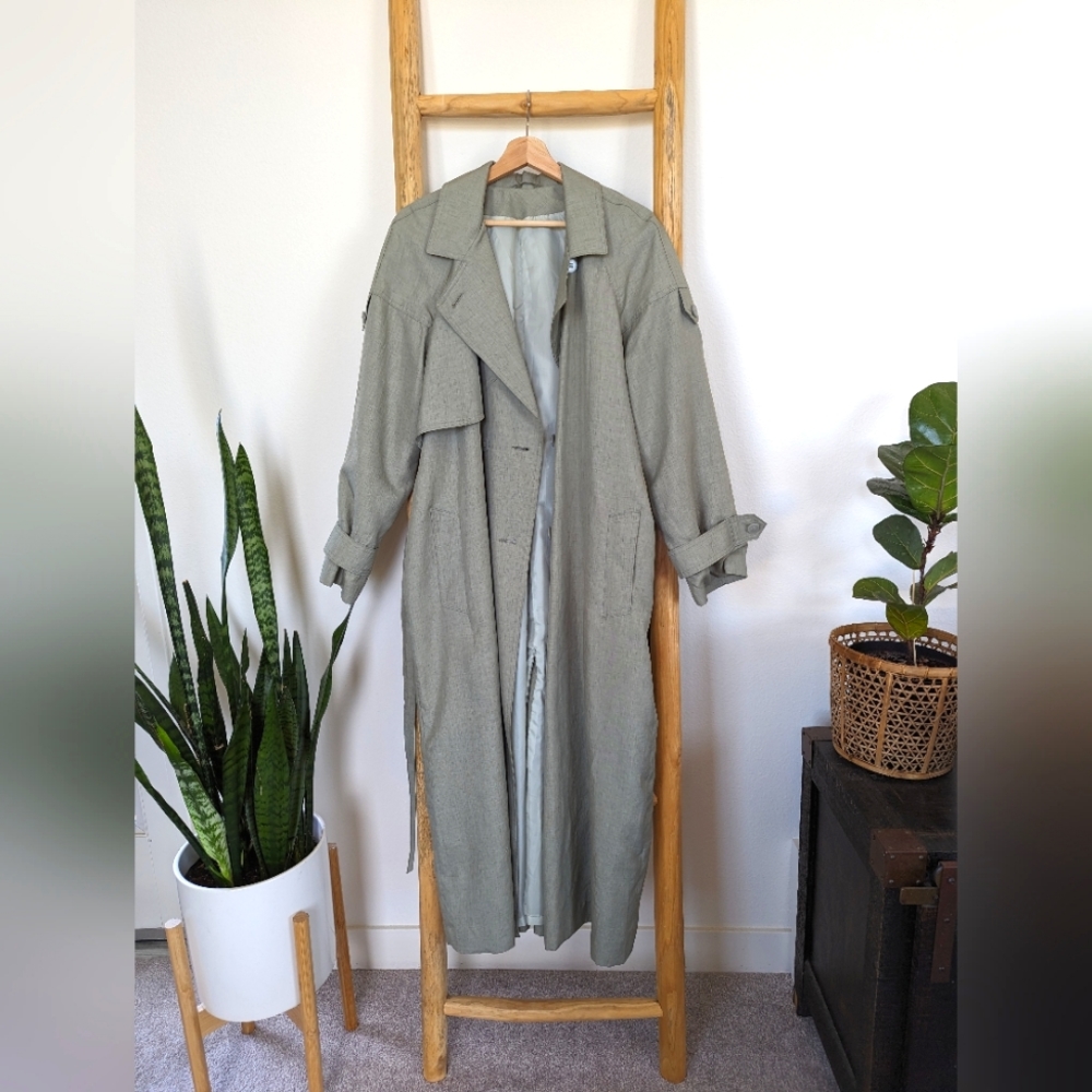 Vintage Collections Elegante Tenchcoat Size 12